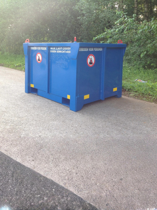 Hijsbak 1.3 meter huren | Percon | Gekeurde hijsbakken voor veilig hijswerk