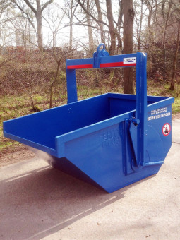 Kipbak - 1500 L huren | Percon | Gekeurde kipbakken voor veilig hijswerk