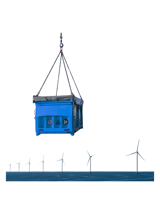 Offshore hijsmateriaal huren | Percon | Gekeurd hijsmateriaal voor veilig offshore hijswerk